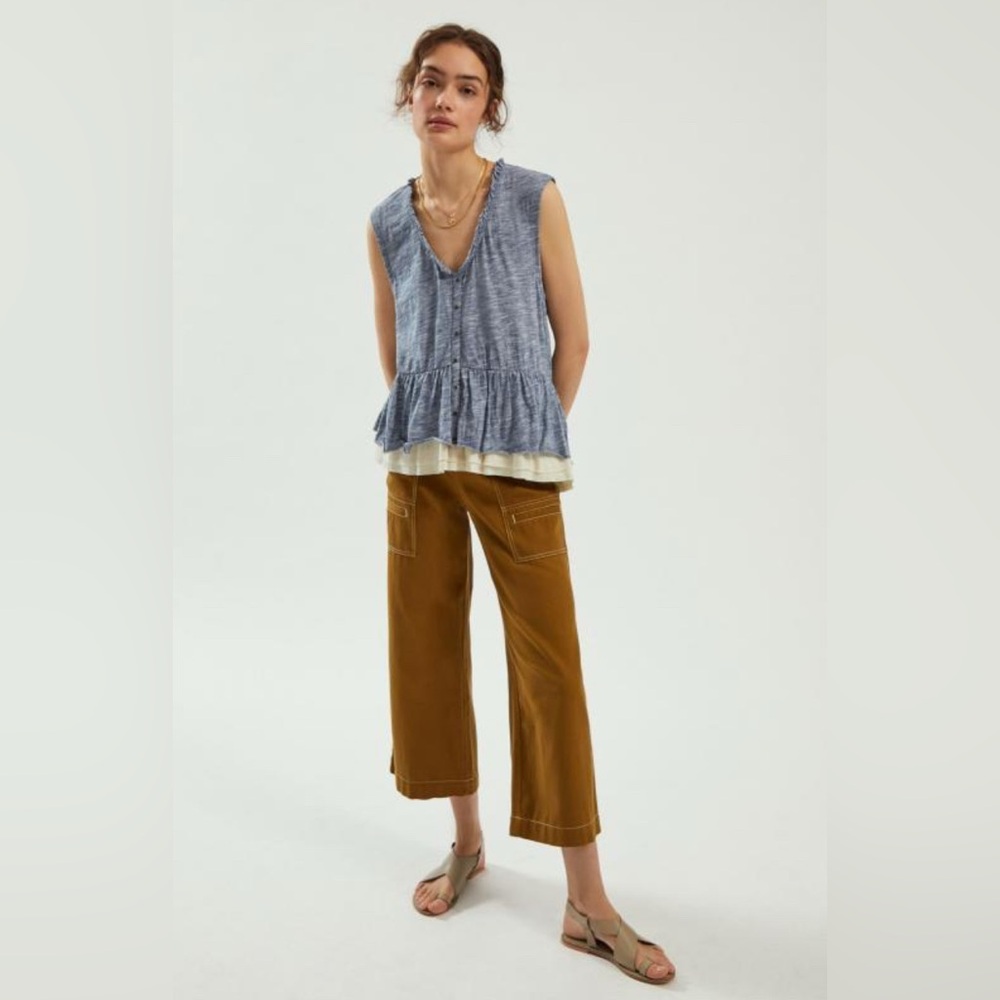 PILCRO by ANTHROPOLOGIE Japan Chrissy Babydoll Top